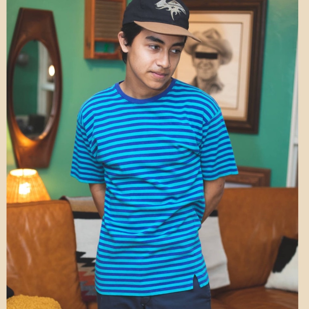 Vintage 90s Nordstrom striped T-shirt